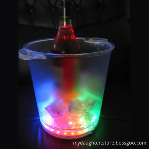 LED Ice Bucket, LED Flashing Bucket, RGB LED Bucket